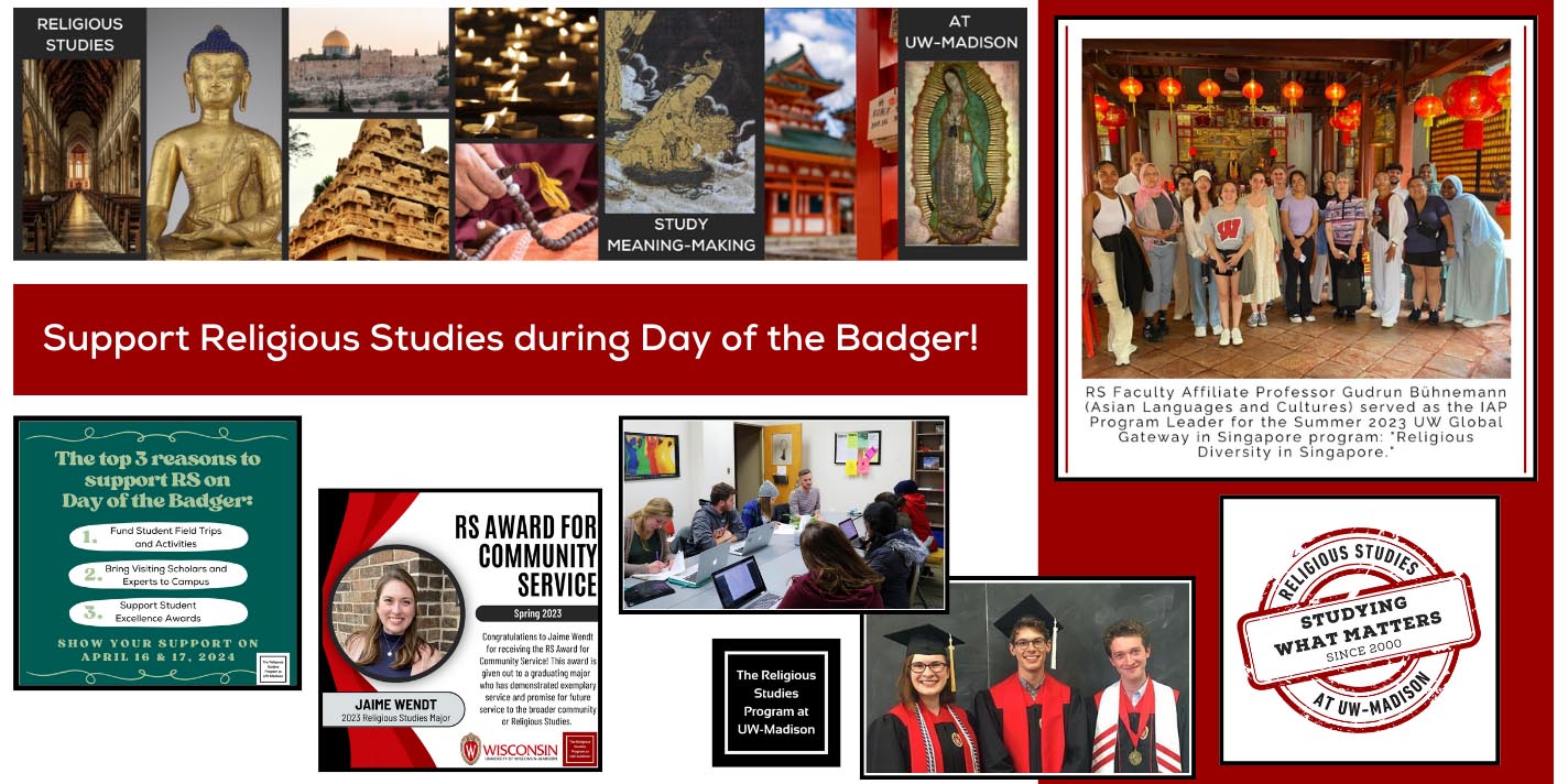 Support Religious Studies during Day of the Badger